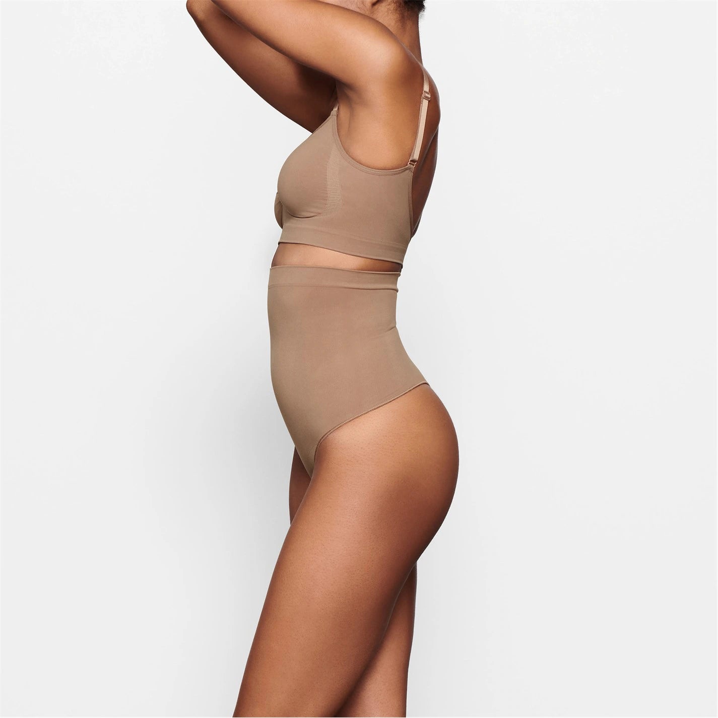 Womens Seamless Sculpt High-Waisted Thong