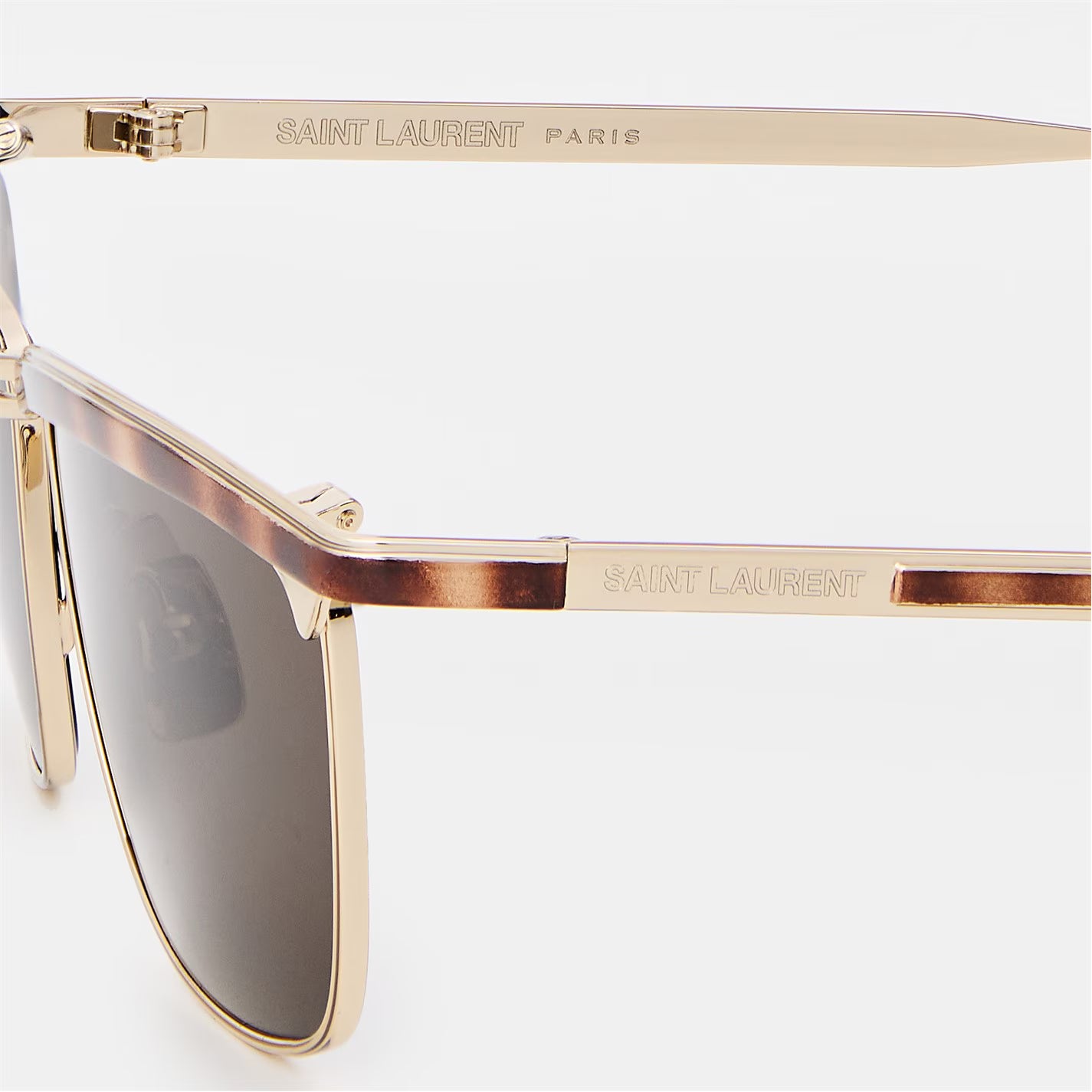 SAINT LAURENT Men's UV Protection Rectangle Sunglasses