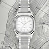 Timex Automatic 1983 E Line Reissue 34mm Stainless Steel Expansion Band Watch