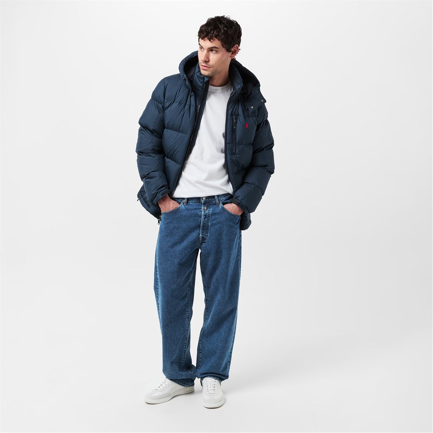 Men's El Cap Water Resistant Duck Down Detachable Hood Short Puffer Jacket