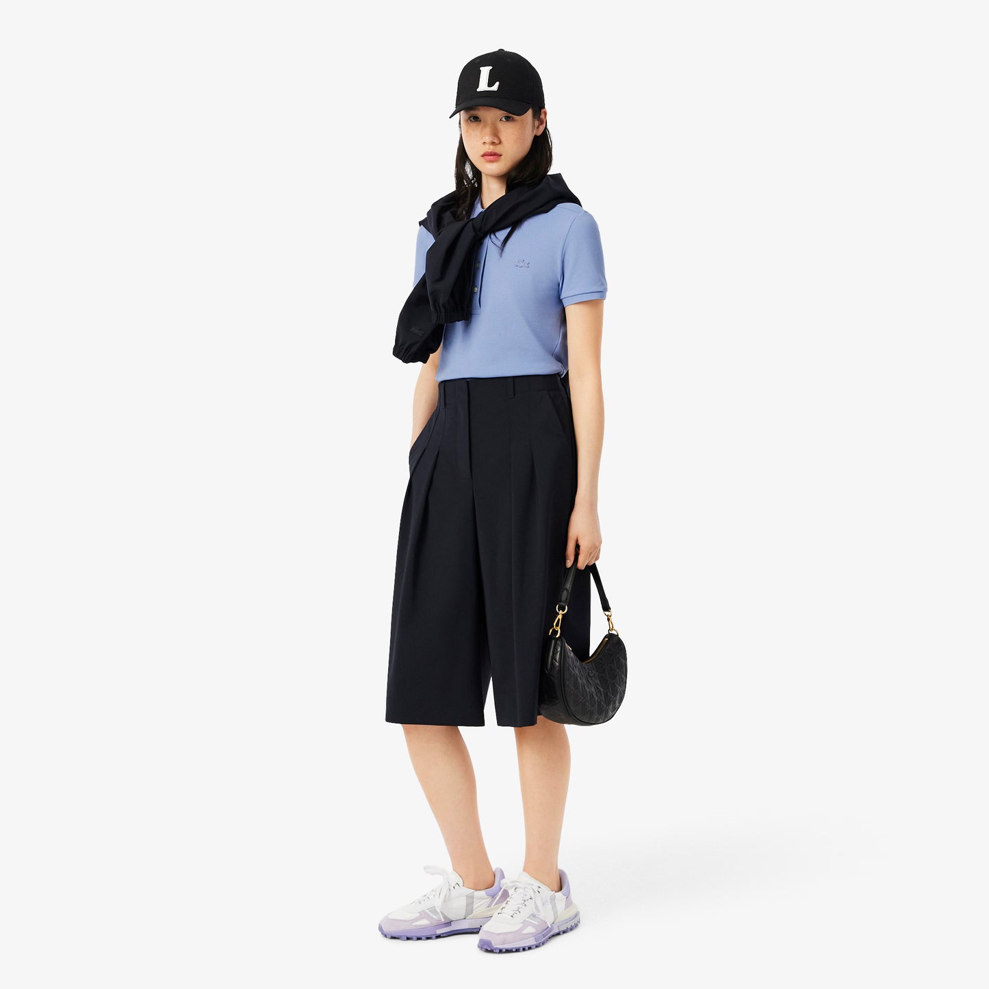 L.12.D Slim Fit Stretch Piqué Polo Shirt