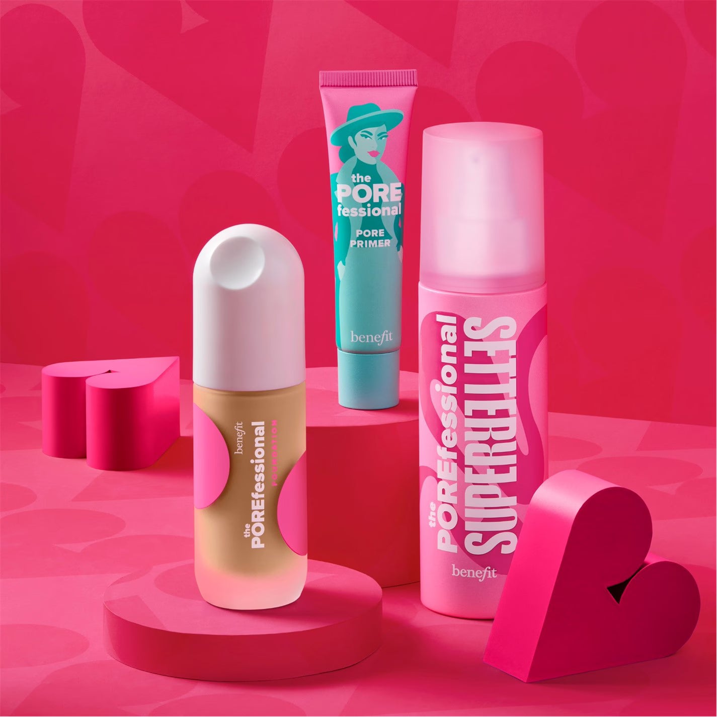 Benefit POREfessional On Lock Full-size Pore Primer & Mini Setting Spray Duo