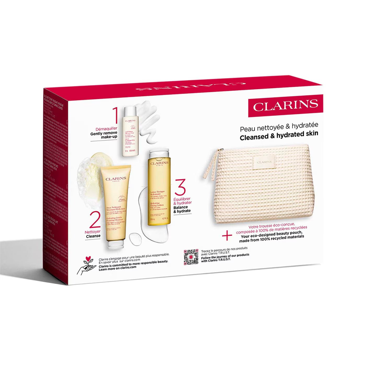 Clarins My Cleansing Essentials - Normal to Dry Skin (Worth £63)