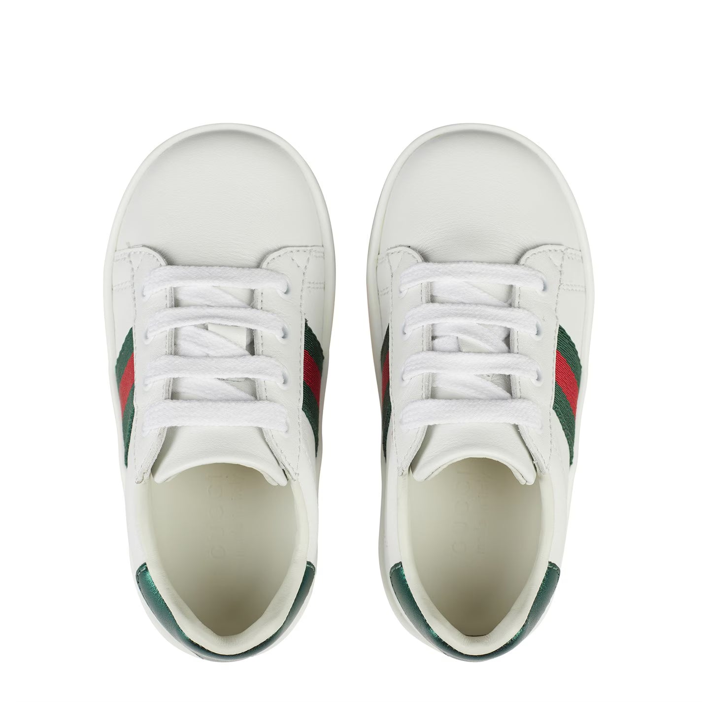 Infants' Web Leather New Ace Lace Up Trainers