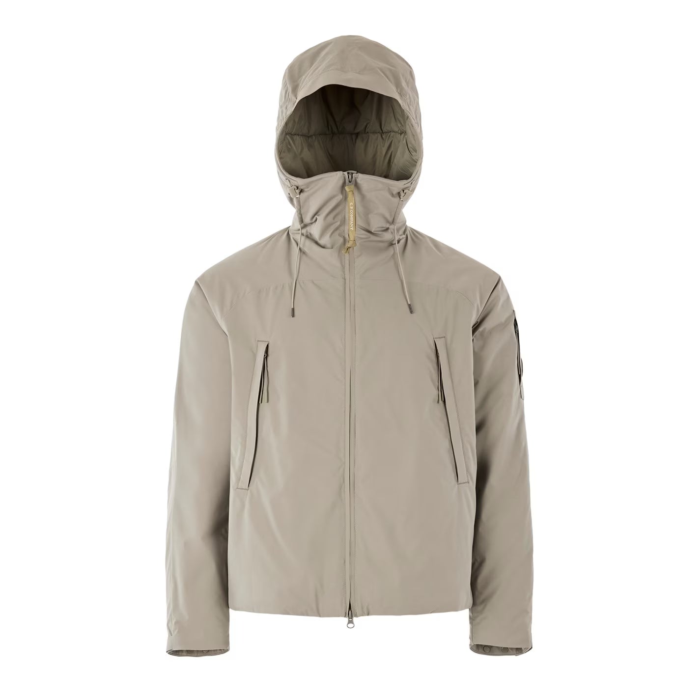 CP COMPANY Men's Pro-Tek PrimaLoft Silver Insulation Padded Hooded Softshell Jacket