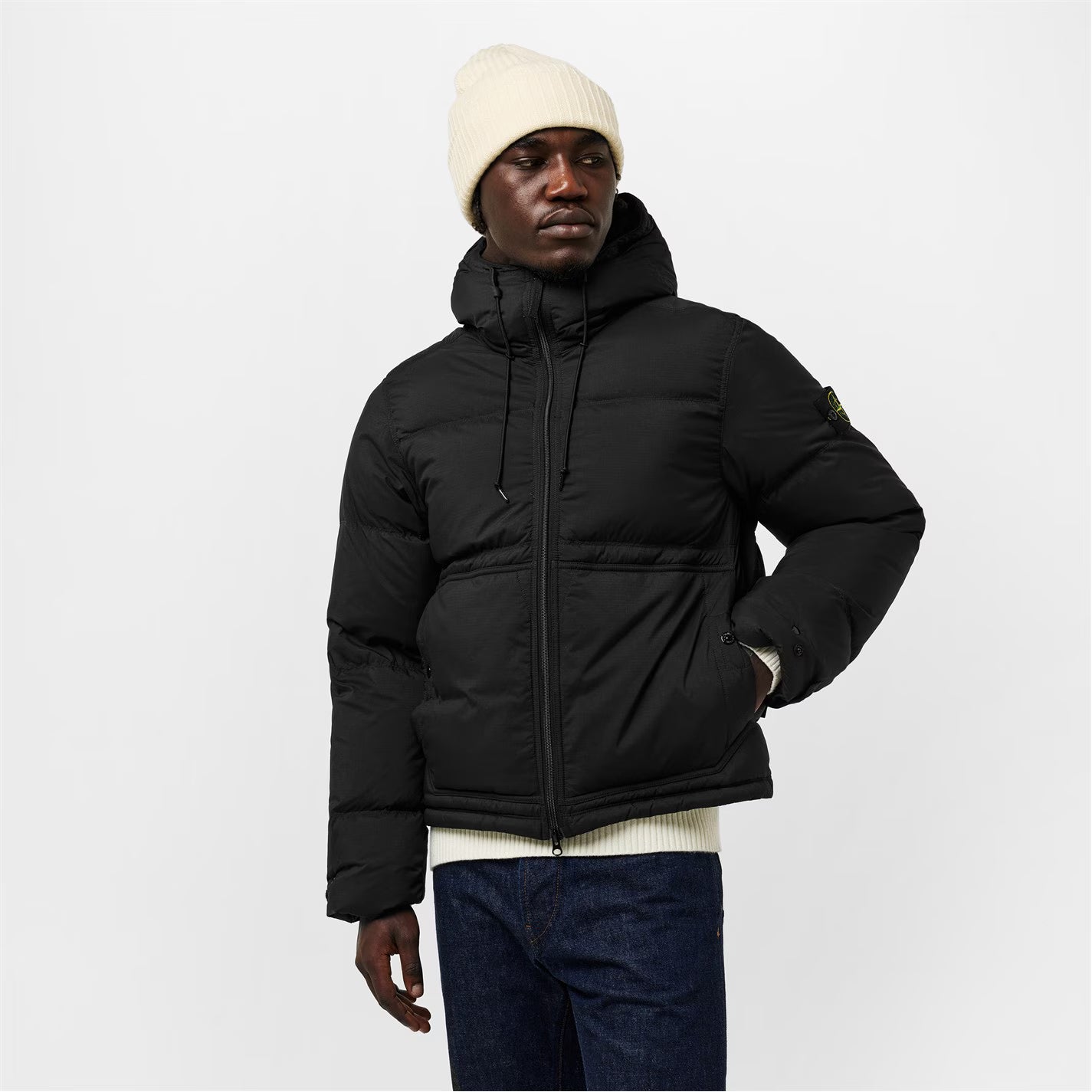 Men's Quilted Medium Puffer Jacket
