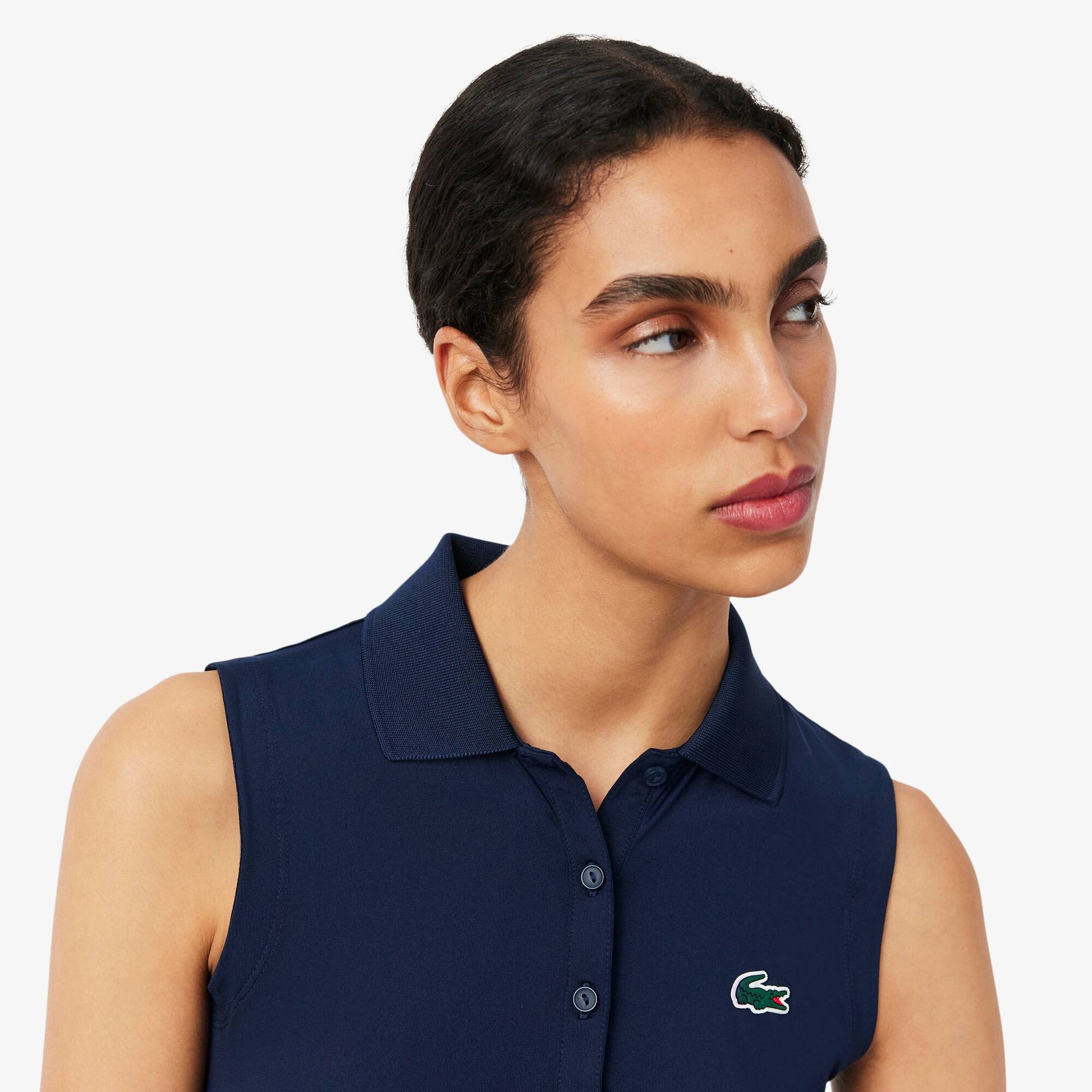 Slim Fit UV Protect Stretch Golf Polo Shirt