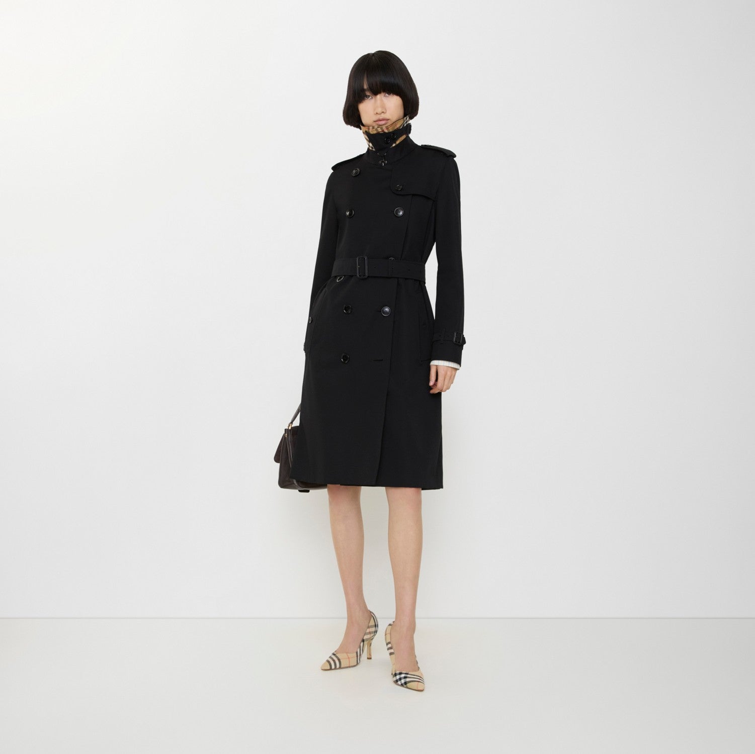 Long Kensington Heritage Trench Coat