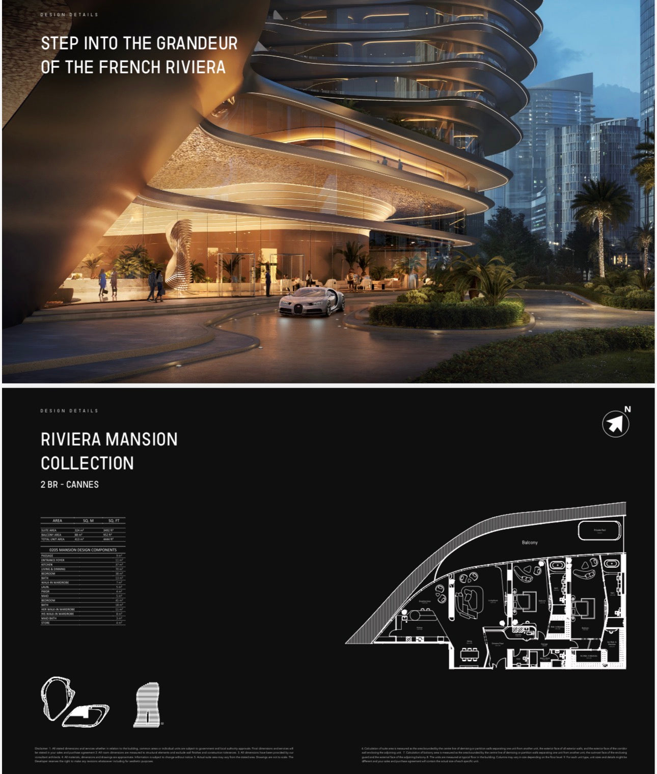 Bugatti Residences 2 — 8 Bedroom Ultra Luxury Sky Mansions | Penthouses—Residential Masterpiece Lifestyle