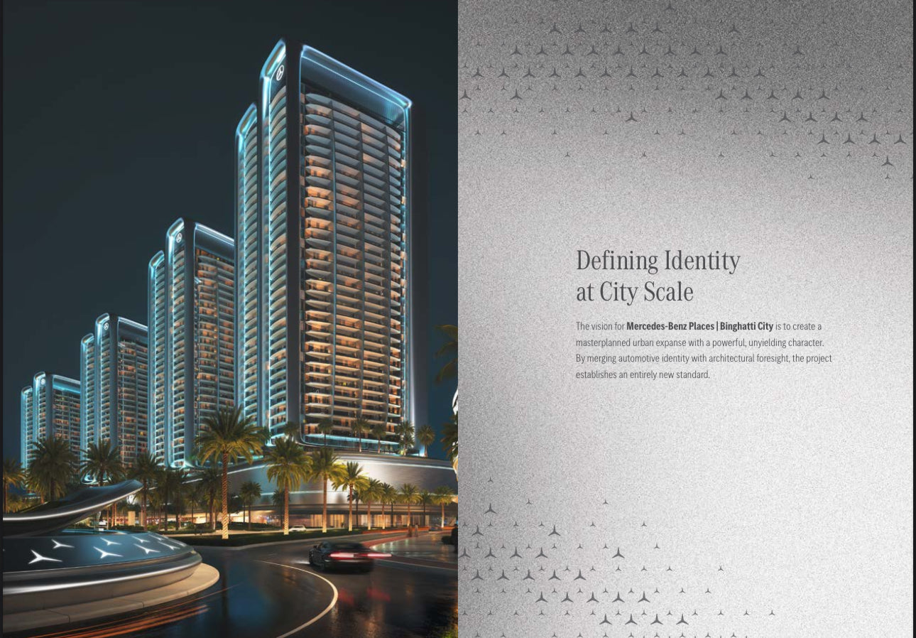 Mercedes Benz City Studio 1-2-3-4-5 Bedroom Ultra Luxury Residences and Penthouses