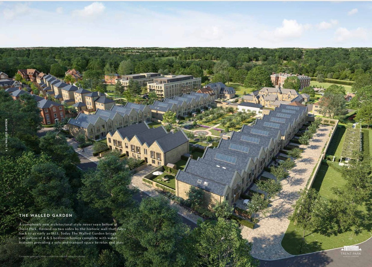 Trent Park — 1 2 3 4 and 5 Bedroom Family Homes — Luxury Town Houses — Apartments — Duplexes — Historic Country Estate — Modern Wellness Amenities — Enfield London — New ✨