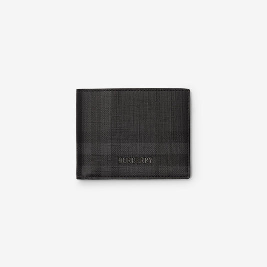 City Check Slim Bifold Wallet