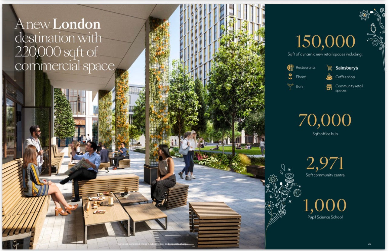 Twelvetrees Park  — Suite 1 2 and 3 Bedroom Ultra Luxury Homes — 24 Hr Concierge and World Class Amenities — West Ham London — E16