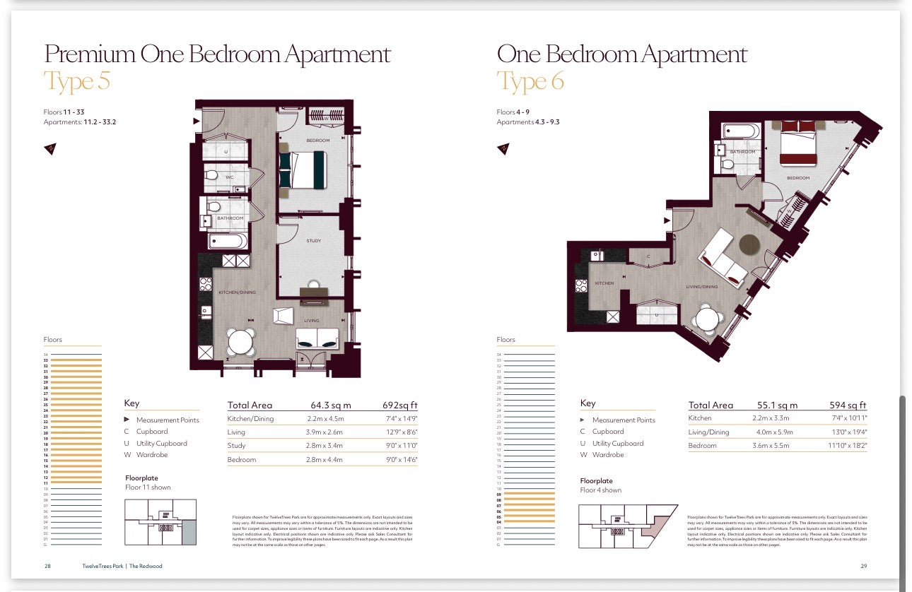 Twelvetrees Park  — Suite 1 2 and 3 Bedroom Ultra Luxury Homes — 24 Hr Concierge and World Class Amenities — West Ham London — E16