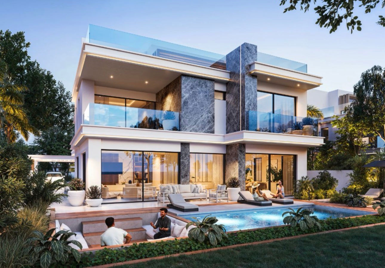 Damac Islands 4-5-6-7 Bedroom Ultra Luxury Townhomes | Villas | Mansions — Unlimited World Class Amenites —Dubailand UAE