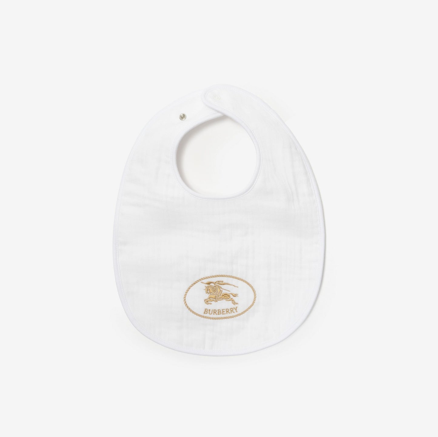 Check Cotton Three-piece Bib Set