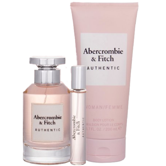 Abercrombie & Fitch Authentic Woman Eau De Parfum Gift Set 100ml