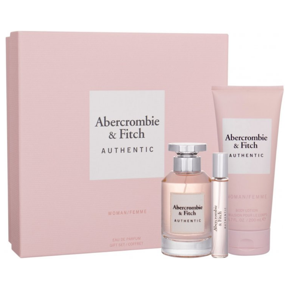 Abercrombie & Fitch Authentic Woman Eau De Parfum Gift Set 100ml