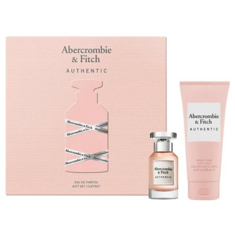 Abercrombie & Fitch Authentic Woman Eau De Parfum Gift Set 50ml