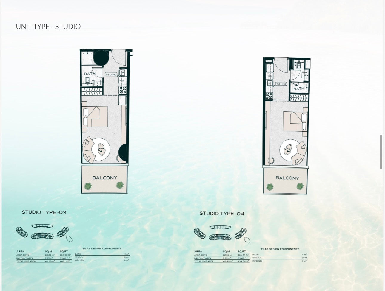 Aquarise — Studio 1 2 3 4 Bedroom Ultra Luxury Residences — Retail Units — Residential Lifestyle Masterpiece — Dubai UAE