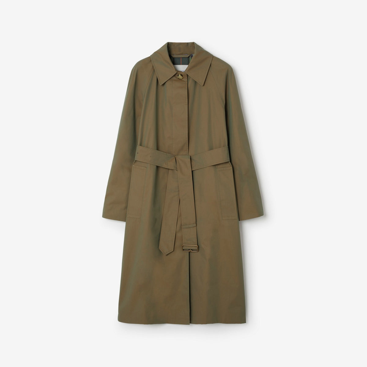 Long Gabardine Car Coat