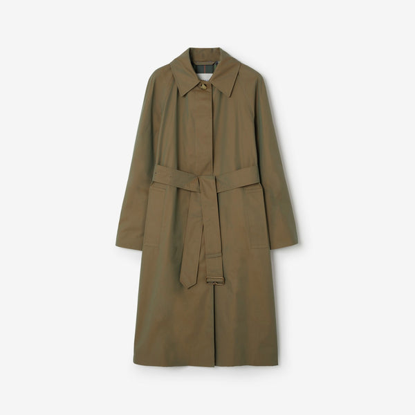 Long Gabardine Car Coat