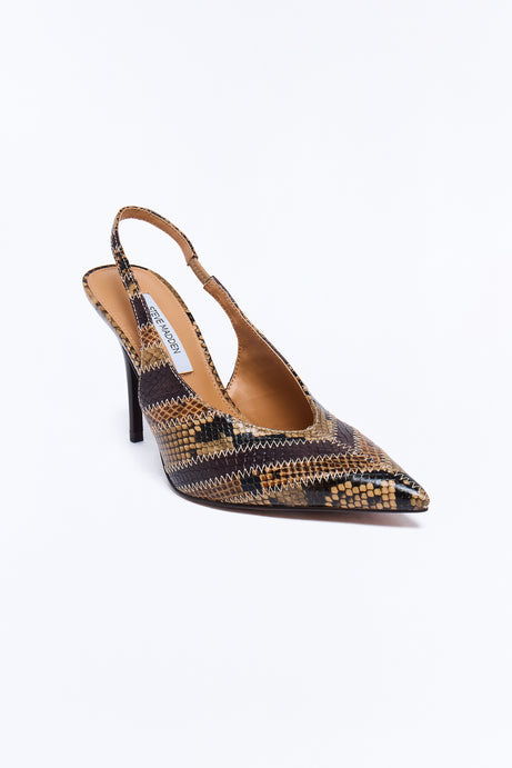 Steve Madden Andromeda Snake Slingback Pumps