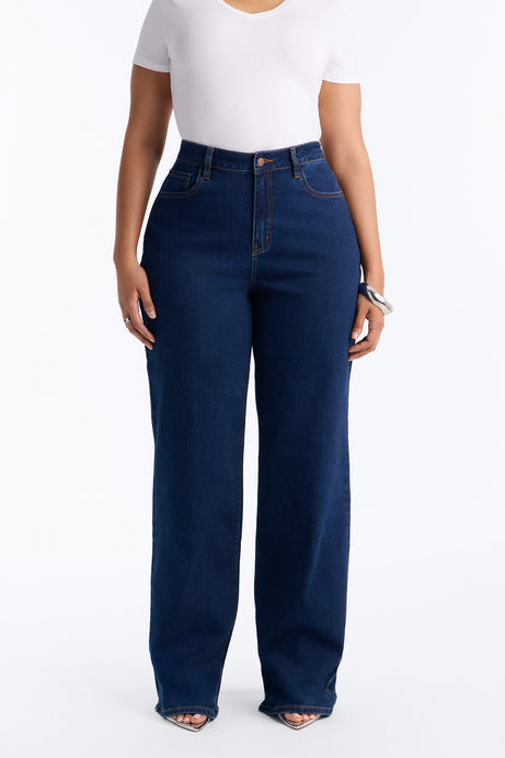 Tall Chasing Thrills Stretch Wide Leg Jeans