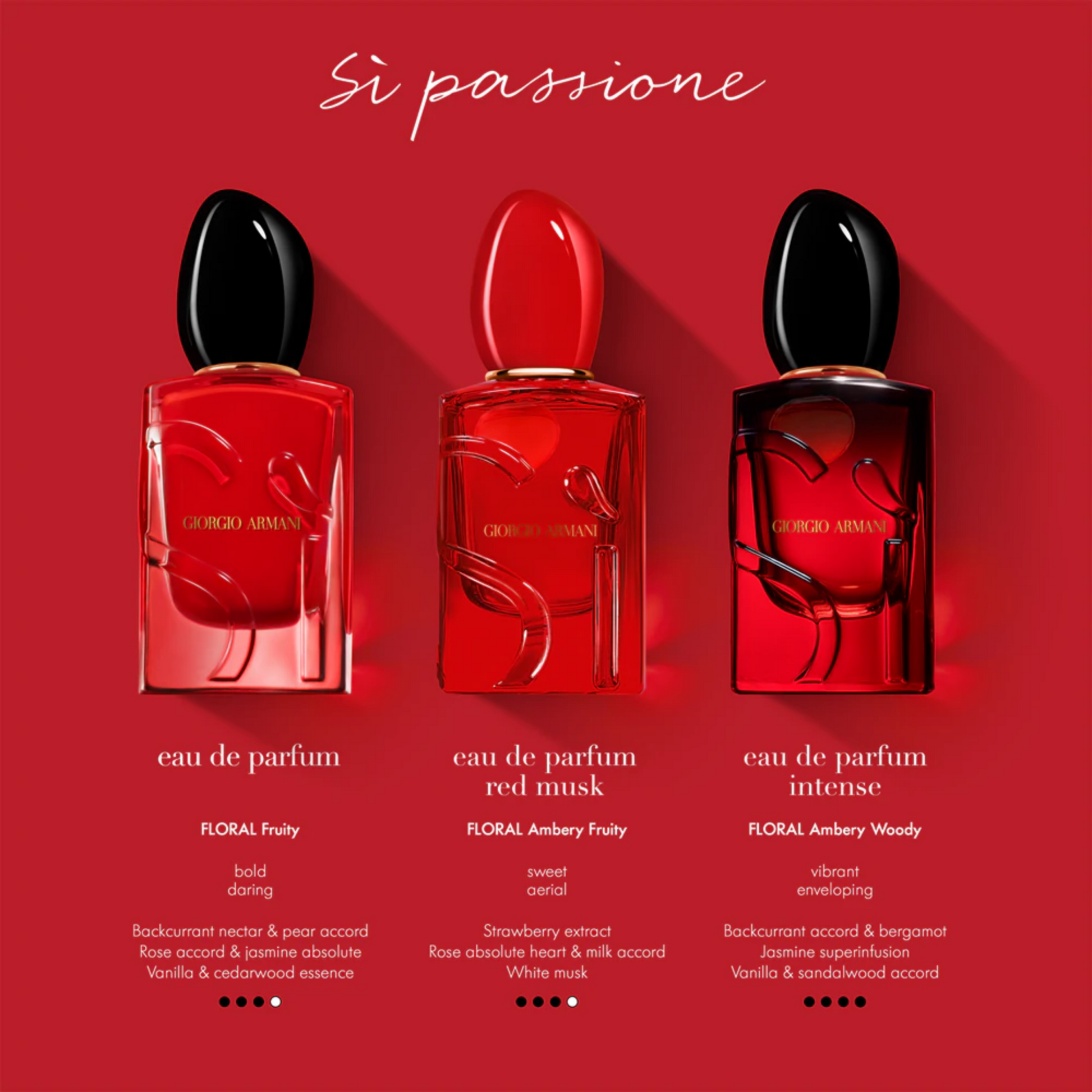 Giorgio Armani Si Passione Red Musk Eau De Parfum 100ml