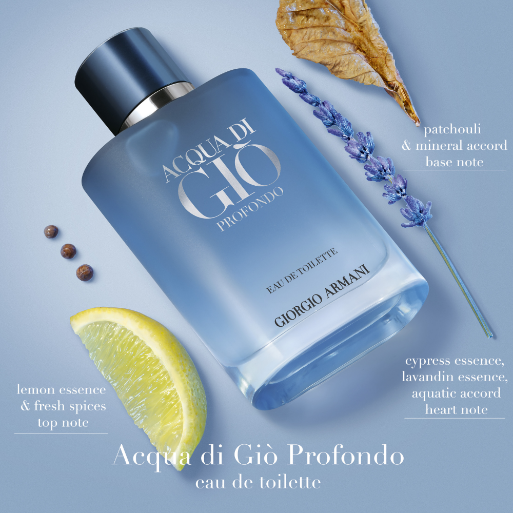 Giorgio Armani Acqua Di Gio Pour Homme Profondo Eau De Toilette 50ml