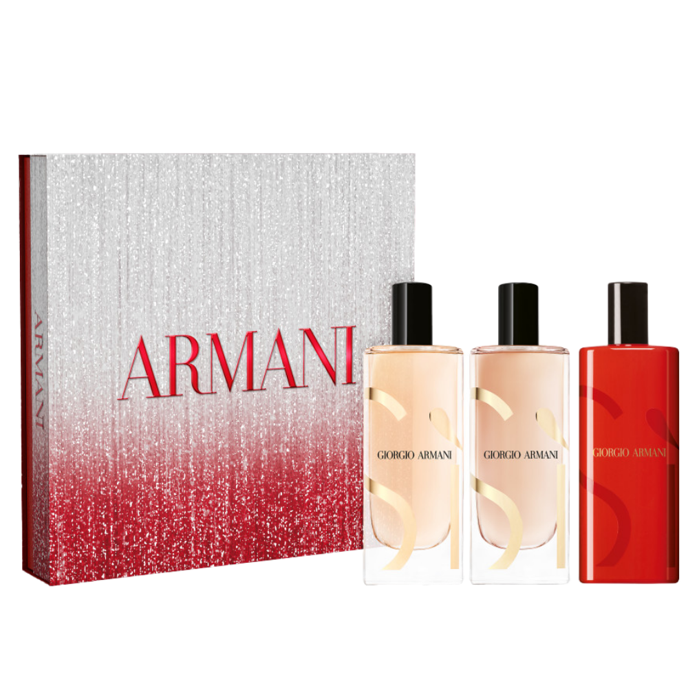 Giorgio Armani Si Perfume Mini Discovery Set 3 x 15ml