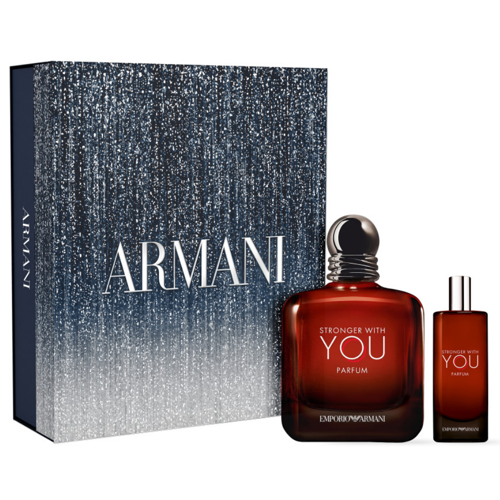 Emporio Armani Stronger With You For Him Parfum Gift Set 100ml