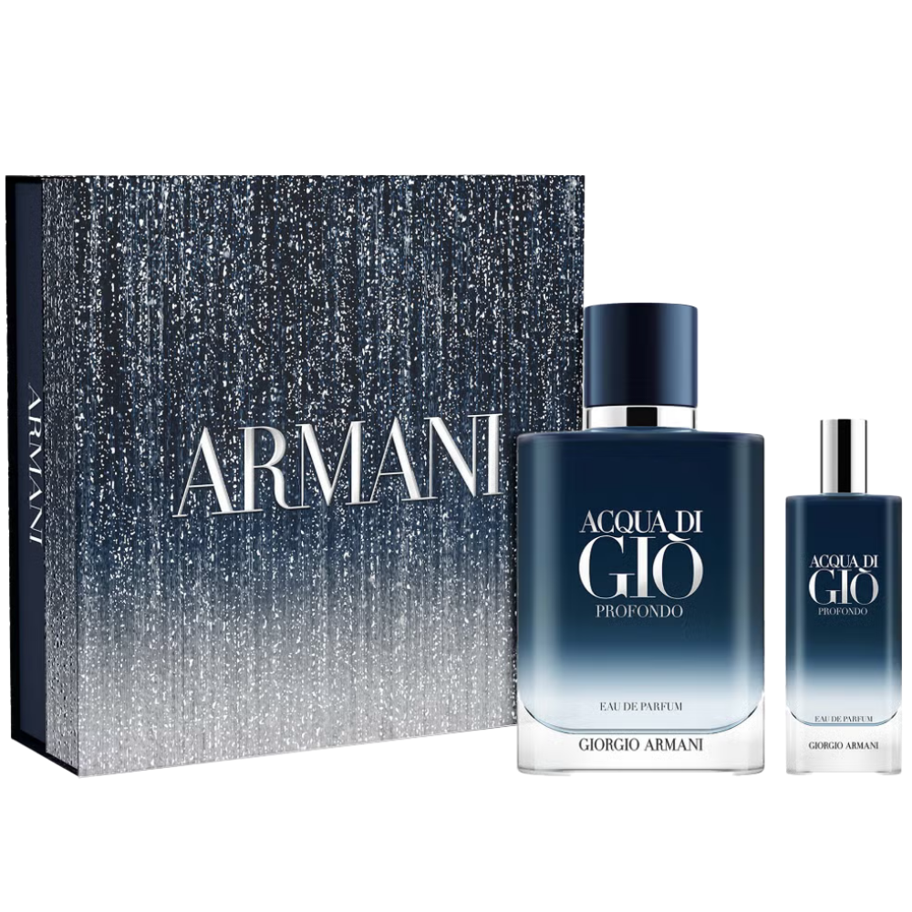 Giorgio Armani Acqua Di Gio Profondo Pour Homme Eau De Parfum Gift Set 100ml