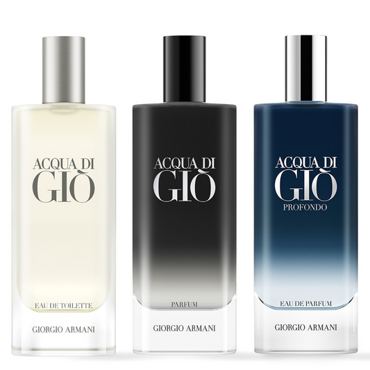 Giorgio Armani Acqua Di Gio Pour Homme Fragrance Mini Discovery Set 3 x 15ml