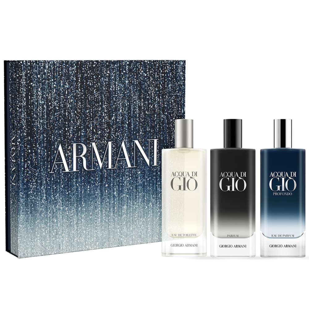 Giorgio Armani Acqua Di Gio Pour Homme Fragrance Mini Discovery Set 3 x 15ml