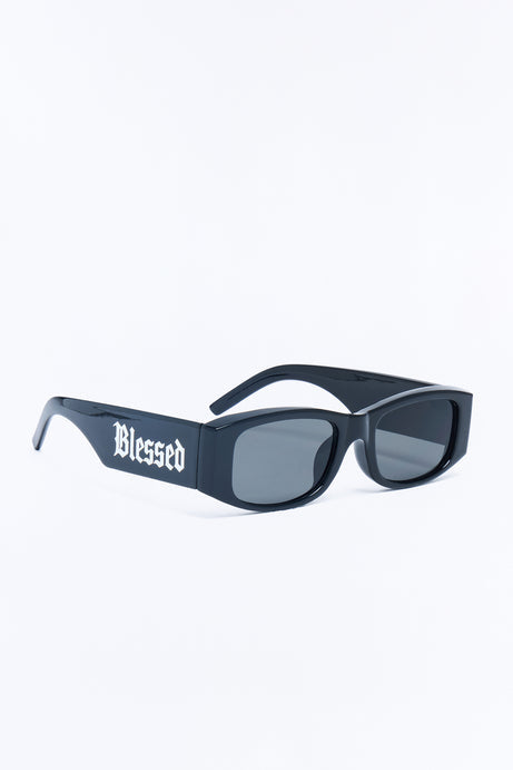 Blessed Never The Less Sunglasses - Black