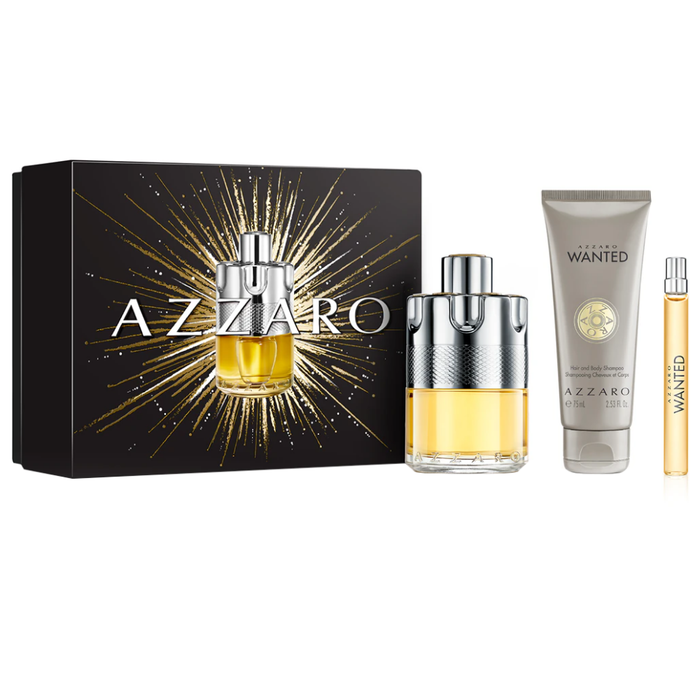 Azzaro Wanted Eau De Toilette Gift Set 100ml