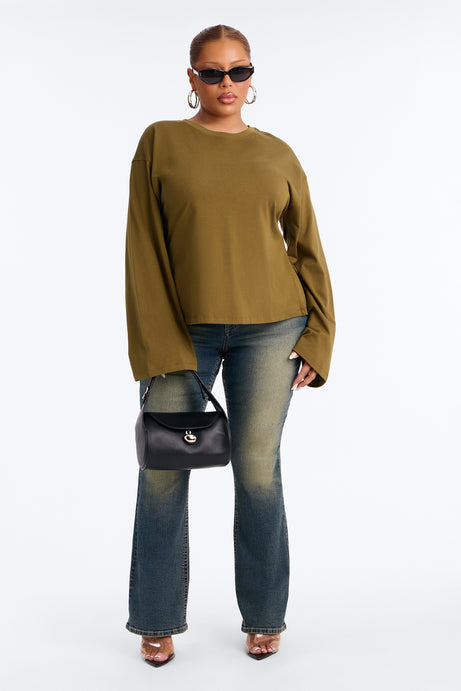 Jayden Fitted Shirt Long Sleeve T-Shirt
