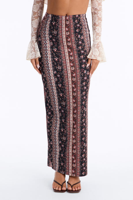 Sweeter Dreams Floral Maxi Skirt