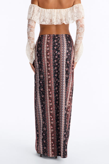 Sweeter Dreams Floral Maxi Skirt