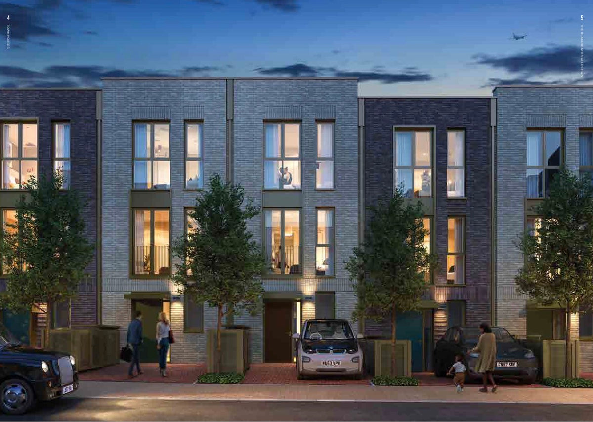 The Blackheath Collection Townhouses — Spacious 4 Bedroom — 3 Bathroom TownHomes — Greenwich SE3 9YY — Kidbrooke Village