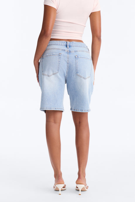 Next Chapter 90s Denim Bermuda Shorts
