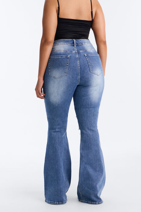 Tall From The Canyon High Rise Flare Jeans