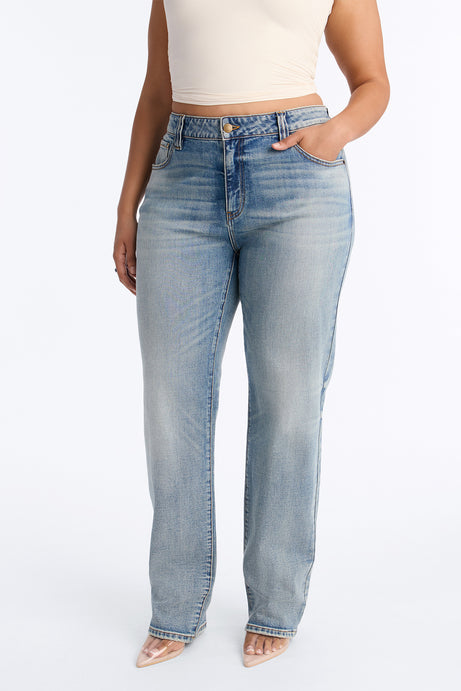 Atlanta Low Stretch Classic Straight Leg Jeans