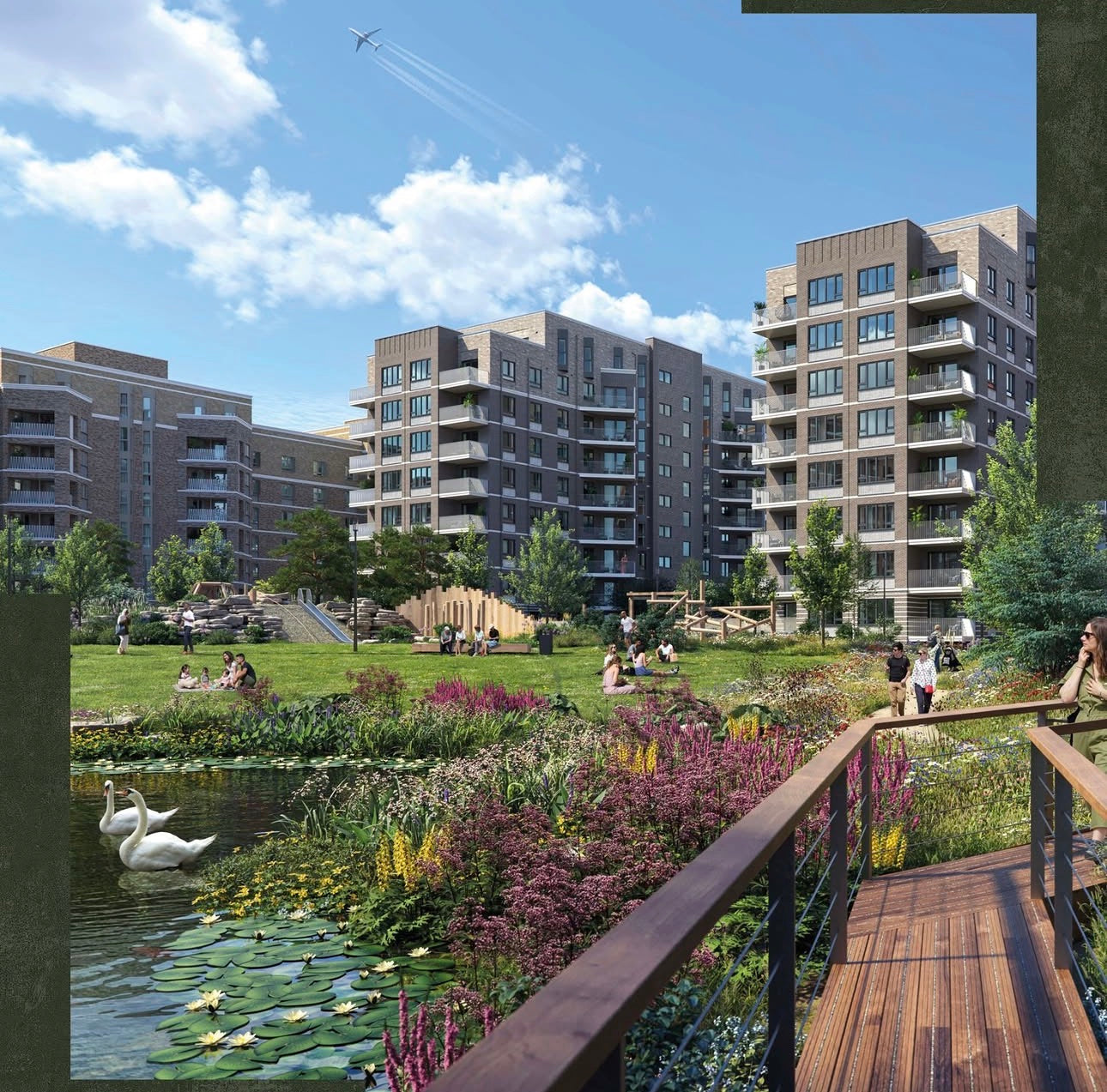 Lombard Square — Affordable Luxury 1-2-3 Bedroom Homes — Essential Amenities at Plumstead London—Royal Borough of Greenwich