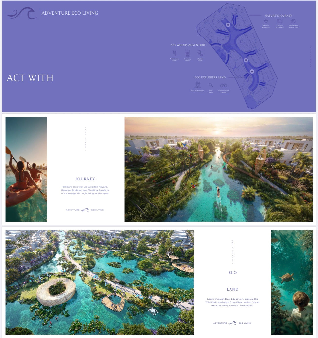 Damac Islands 4-5-6-7 Bedroom Ultra Luxury Townhomes | Villas | Mansions — Unlimited World Class Amenites —Dubailand UAE