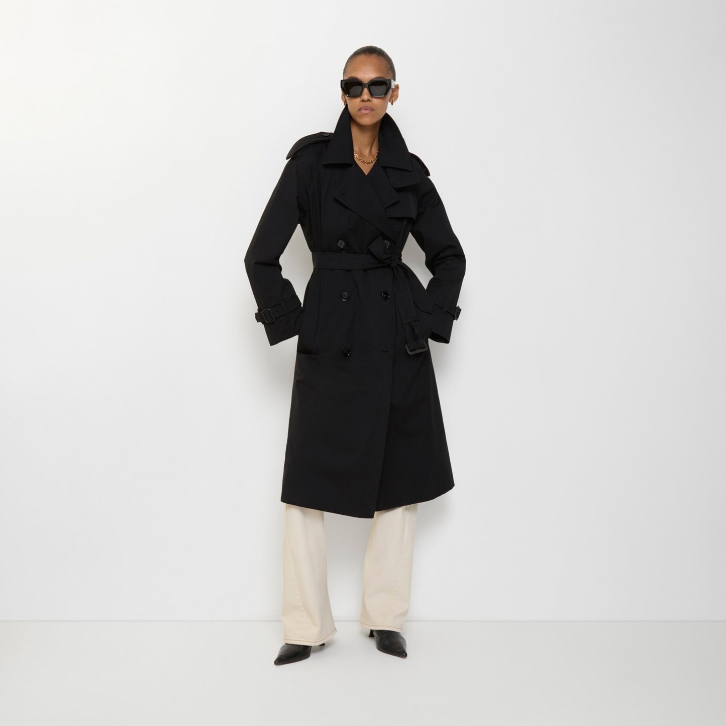 Long Castleford Trench Coat