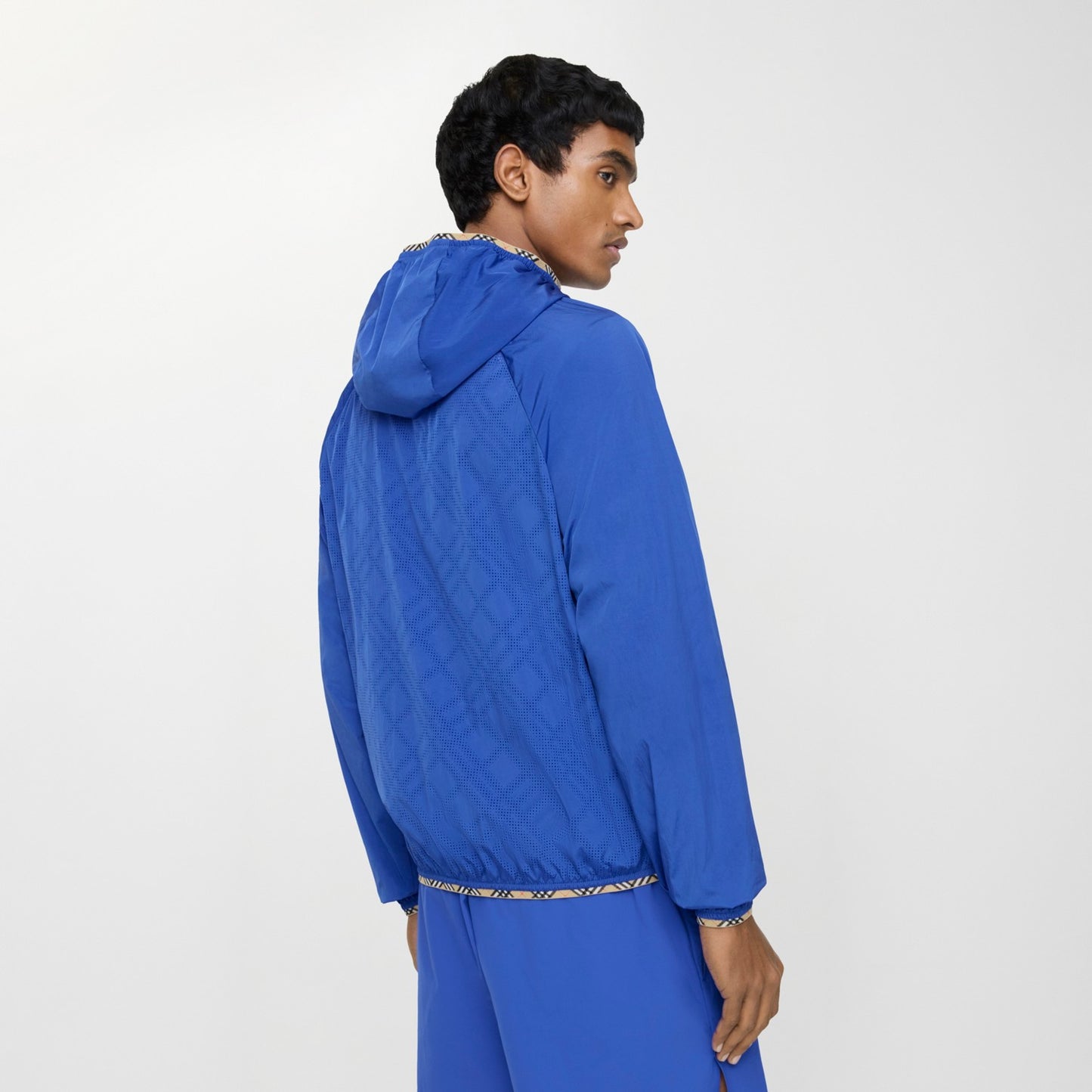 Nylon Hooded Jacket