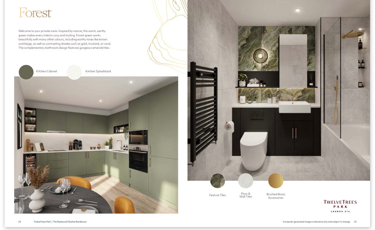 Twelvetrees Park  — Suite 1 2 and 3 Bedroom Ultra Luxury Homes — 24 Hr Concierge and World Class Amenities — West Ham London — E16