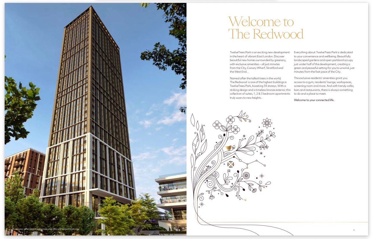 Twelvetrees Park  — Suite 1 2 and 3 Bedroom Ultra Luxury Homes — 24 Hr Concierge and World Class Amenities — West Ham London — E16